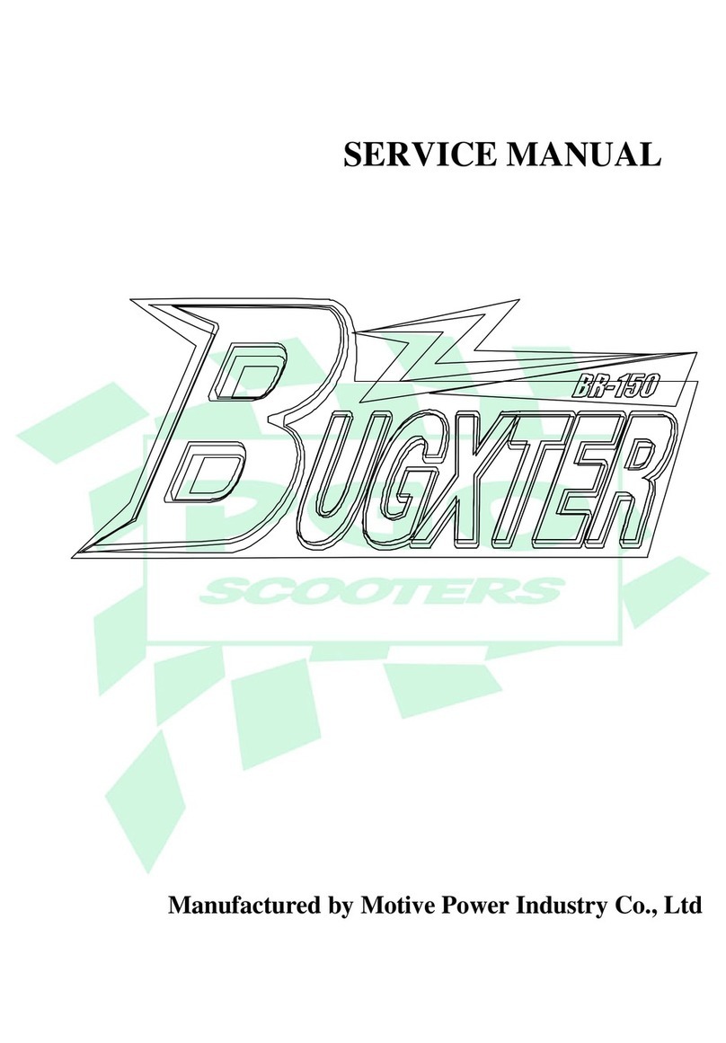 Motive Power Industry Bugxter BR-150 Service manual Motive Power Industry Bugxter BR-150 Service manual