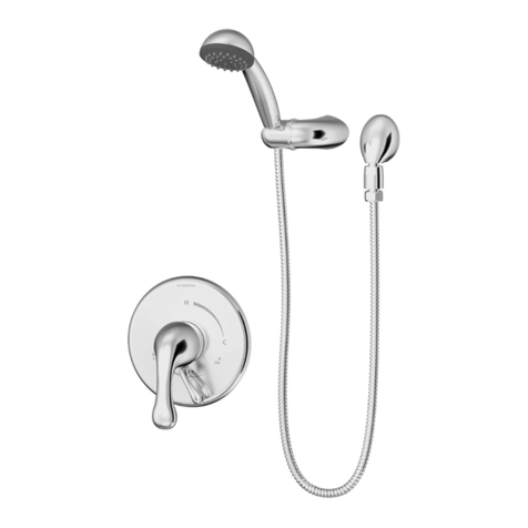 Symmons Unity S-6603 Manual