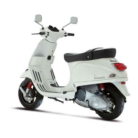 VESPA S 125 User manual