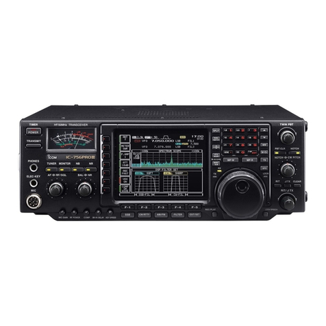 Icom IC-756PROIII Instruction Manual Icom IC-756PROIII Instruction Manual