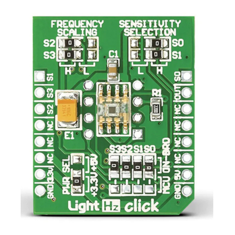mikroElektronika LightHz click User manual