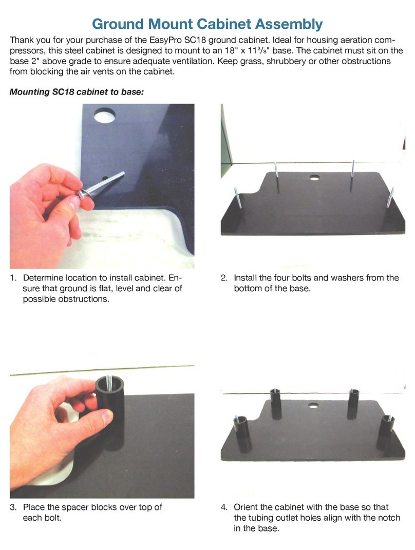 EasyPro SC18 Assembly instructions