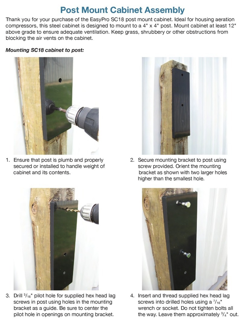 EasyPro SC18 Assembly instructions