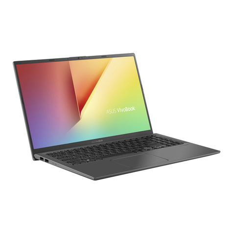 Asus VivoBook F512DA Series Instruction Manual Asus VivoBook F512DA Series Instruction Manual