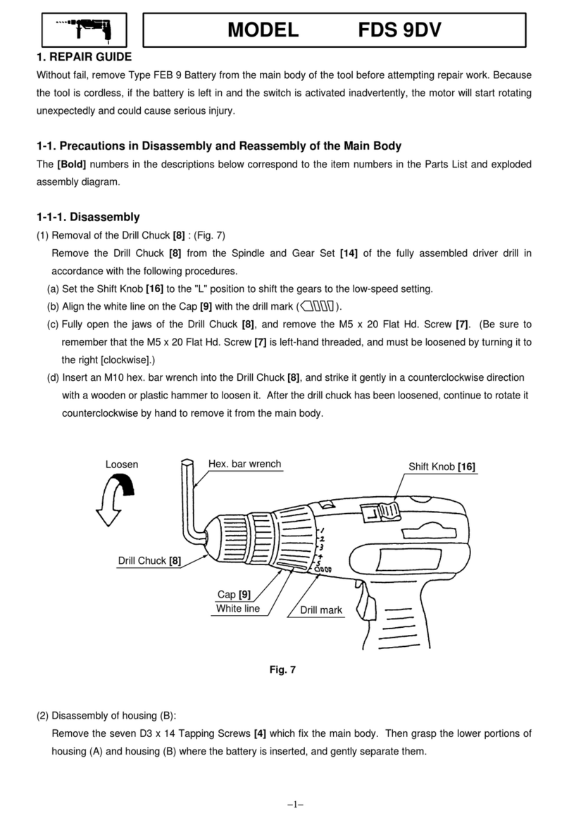 Hitachi FDS 9DV User manual