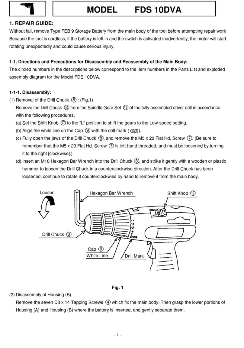 Hitachi FDS 10DVA User manual