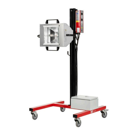 Hedson IRT-UVA 1 PrepCure 3 Digital Assembly, Operation and Spares Manual Hedson IRT-UVA 1 PrepCure 3 Digital Assembly, Operation and Spares Manual