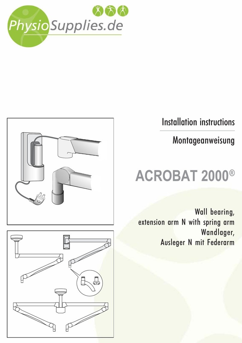 Ondal ACROBAT 2000 installation instructions
