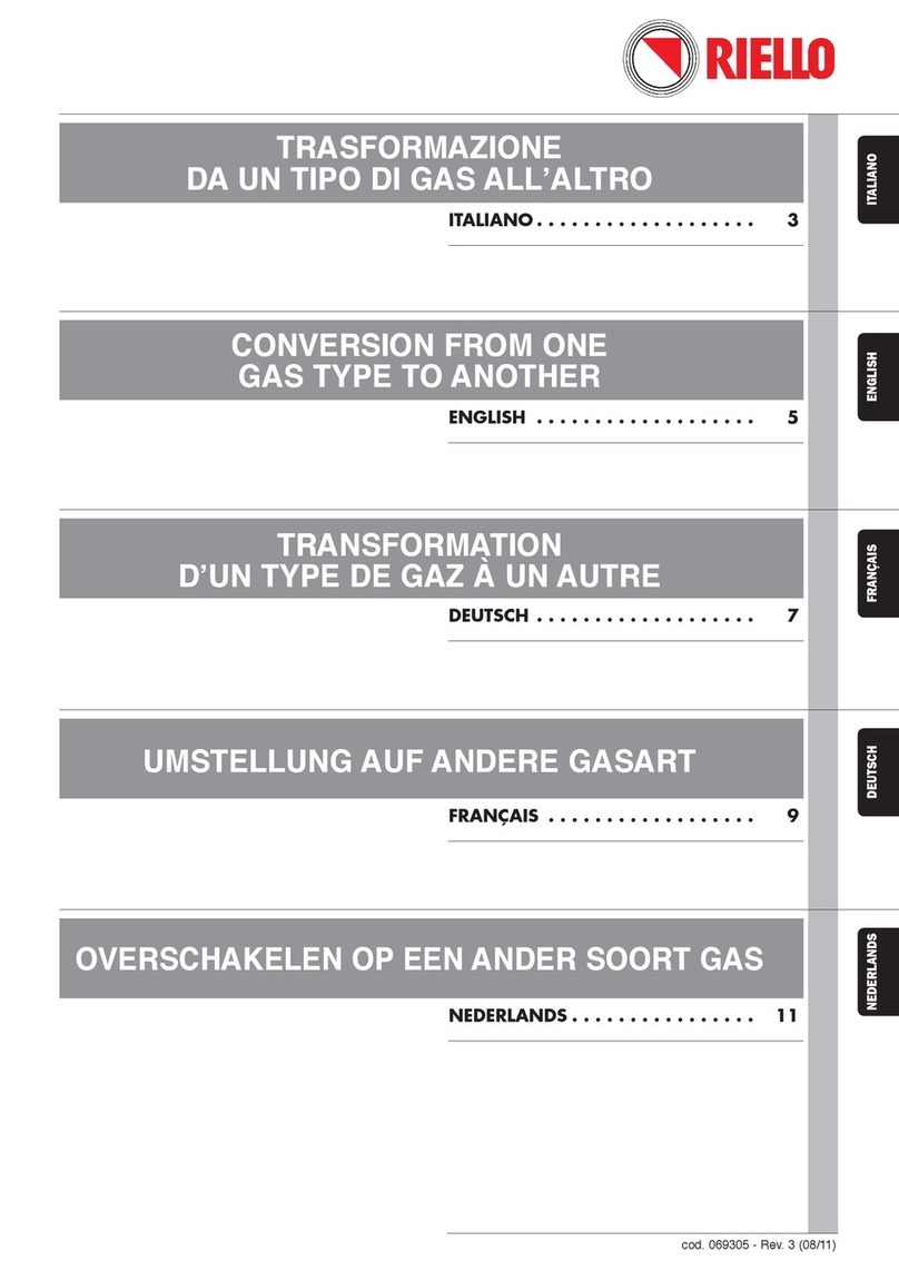 Riello C13 Series manual