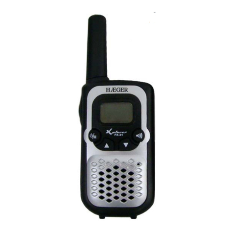 HAEGER Xplorer FX-31 user manual