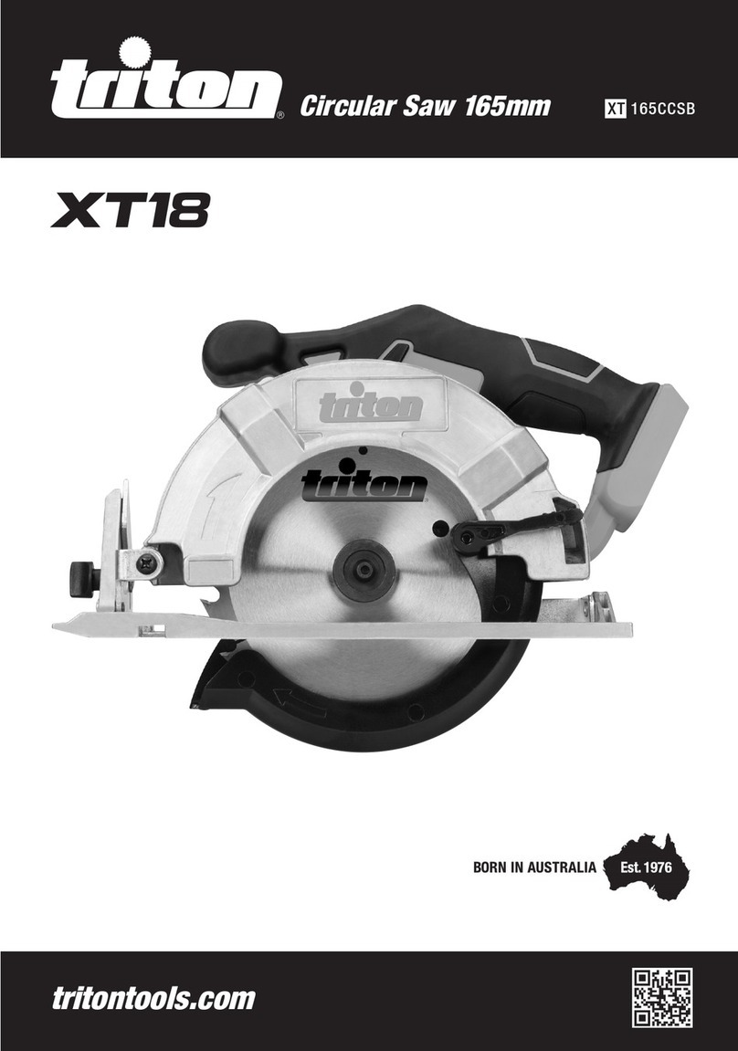 Triton XT18 User manual