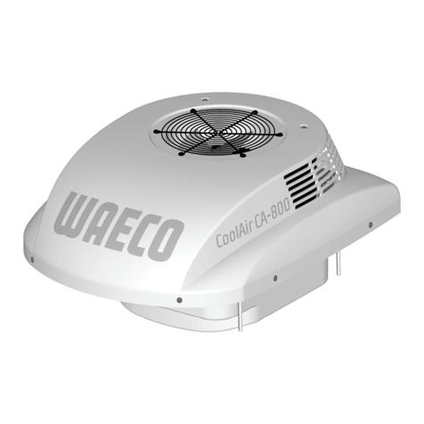 Waeco CoolAir CA-800-Universal-2 installation manual Waeco CoolAir CA-800-Universal-2 installation manual