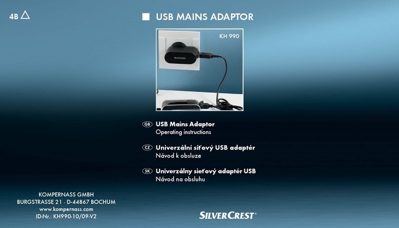 Silvercrest KH 990 operating instructions