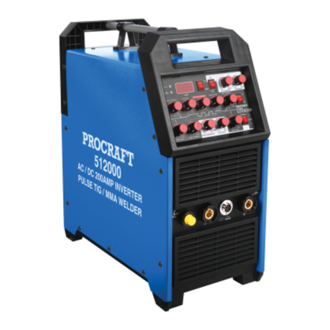 PROCRAFT 512000 User manual