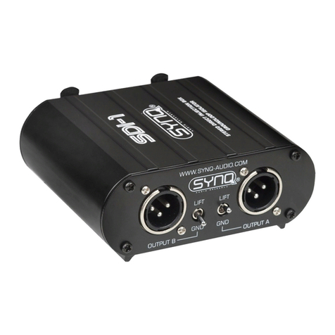 SYNQ SDI-1 Operation manual