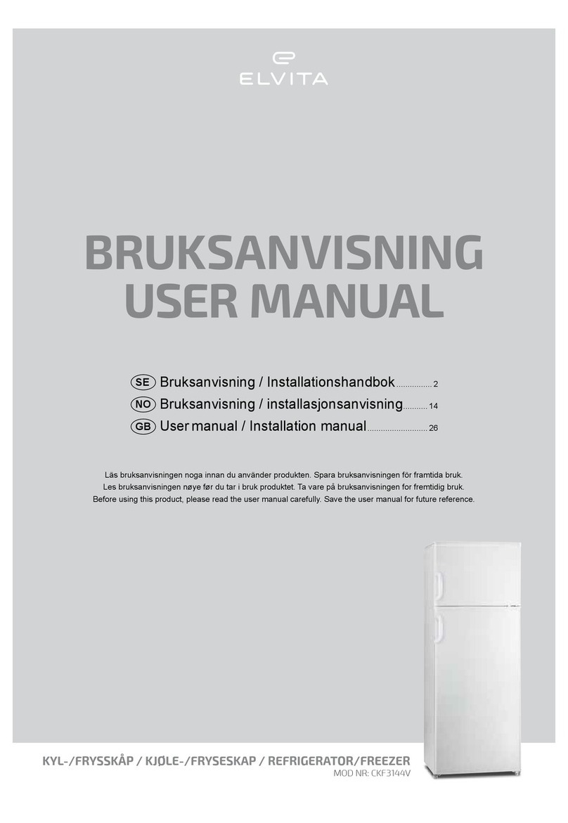 elvita CKF3144V User and installation manual