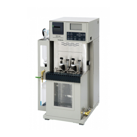 Tanaka AKV-202 Maintenance manual