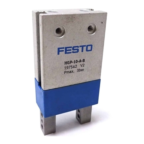 Festo HGP A Series operating instructions