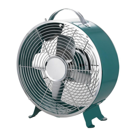 Hema Desk fan 25W User manual