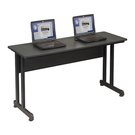 Mooreco PJ Table 89824 User manual