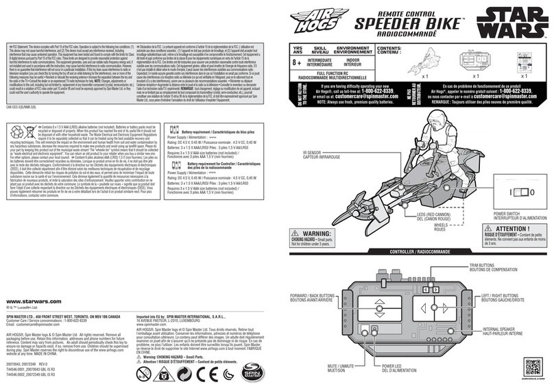 Air Hogs Star Wars User manual