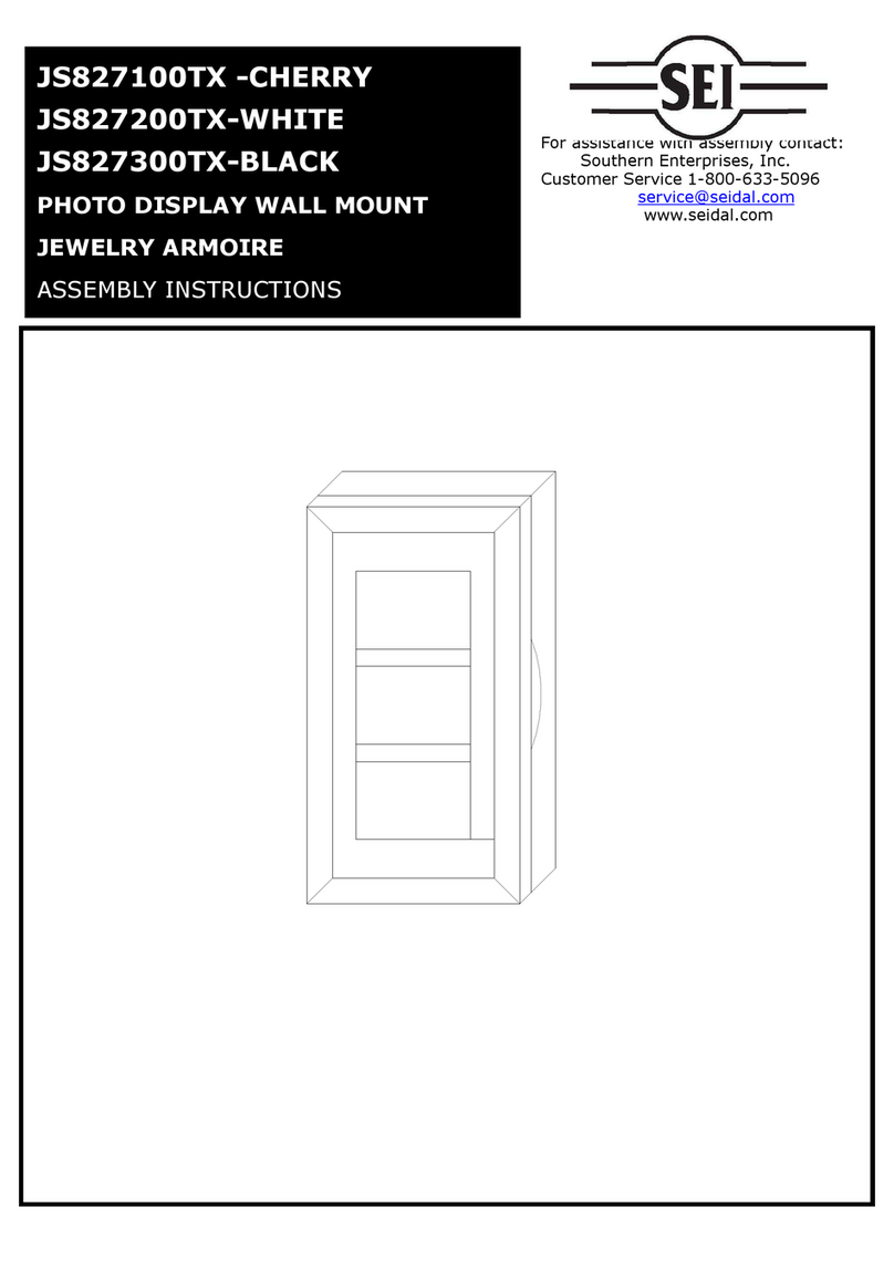 SEI JS827100TX-CHERRY Assembly instructions