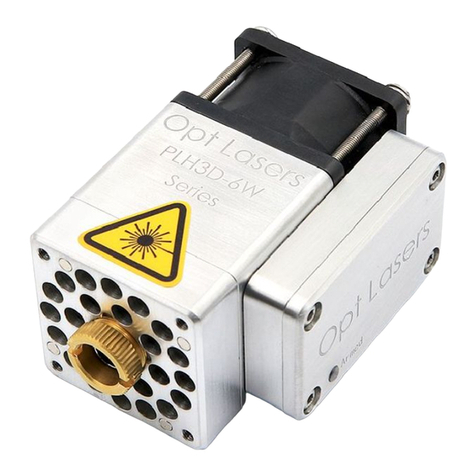 Opt Lasers PLH3D 6W quick start guide