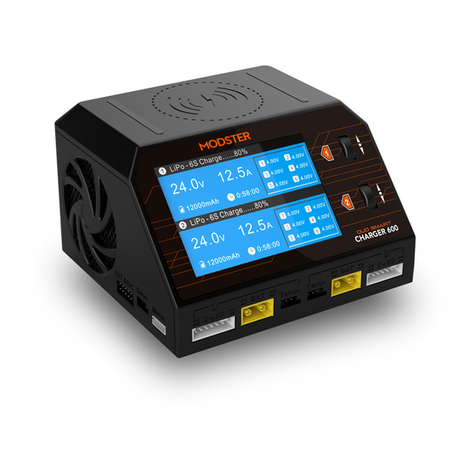 MODSTER Duo Smart Charger 600 user manual