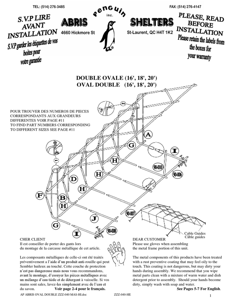 Penguin CO18X20X66FF manual
