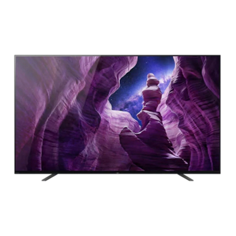 Sony BRAVIA KD-65A8H User manual