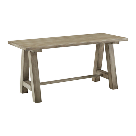 Bench 102-057-100 Owner's manual & assembly instructions