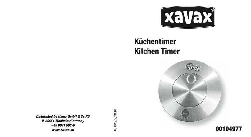 Xavax 00104977 User manual