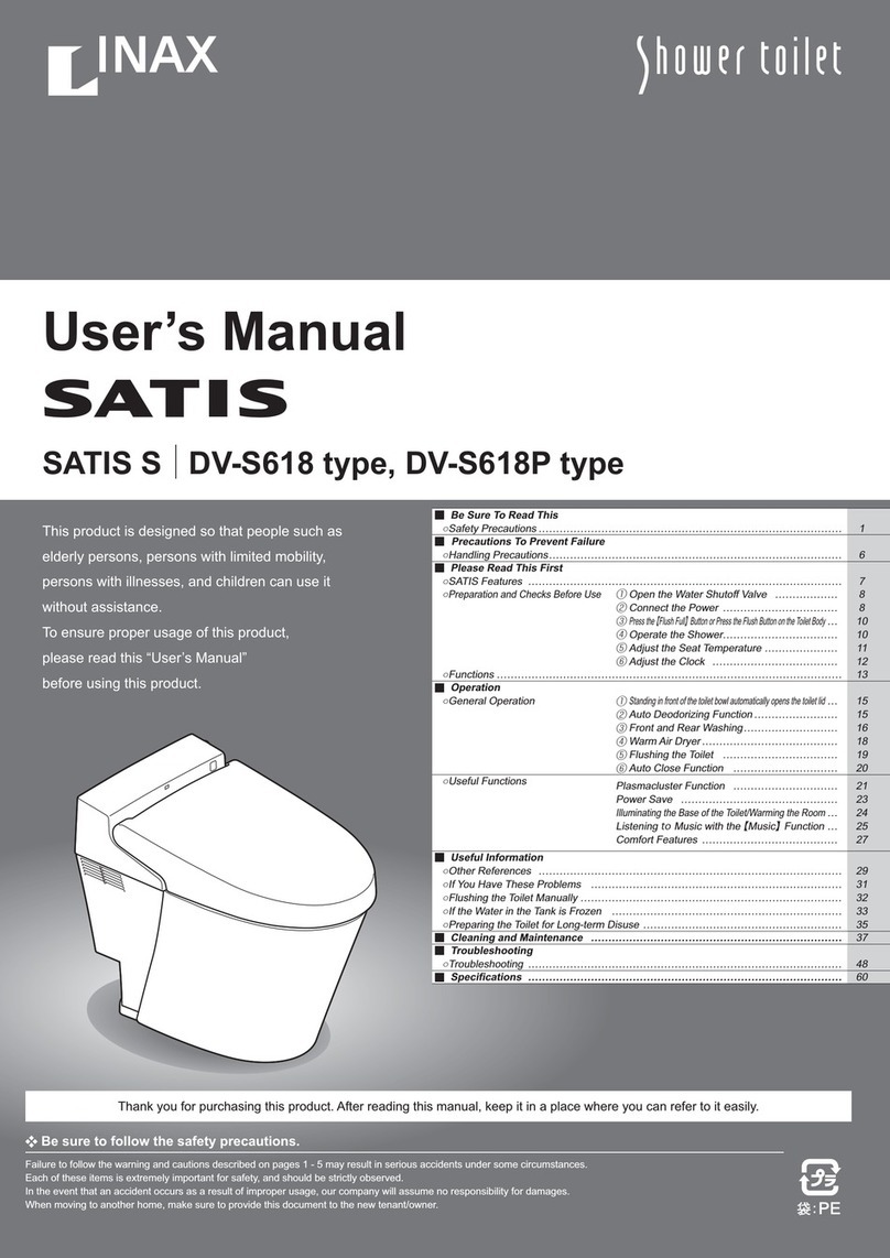 Inax SATIS Series user manual