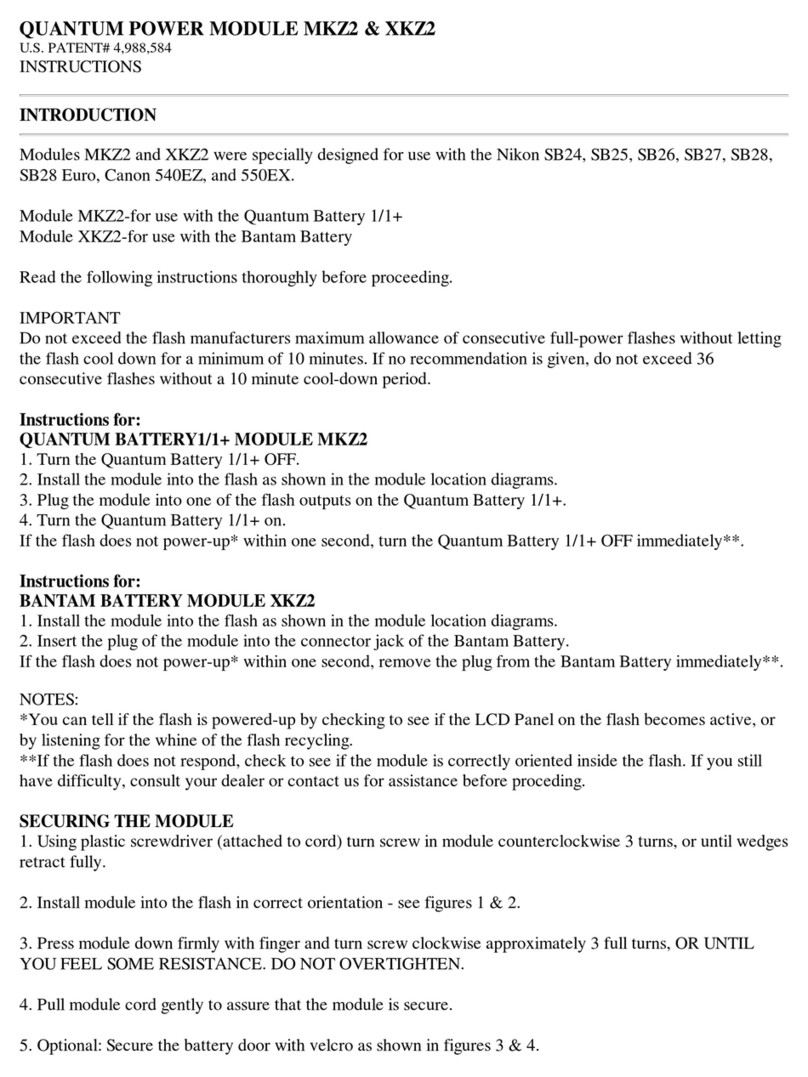 Quantum MKZ2 User manual