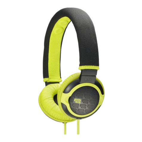 Sony PIIQ MDR-PQ2 operating instructions