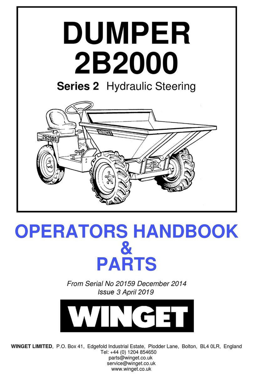 Winget 2 Series Operators Handbook & Parts