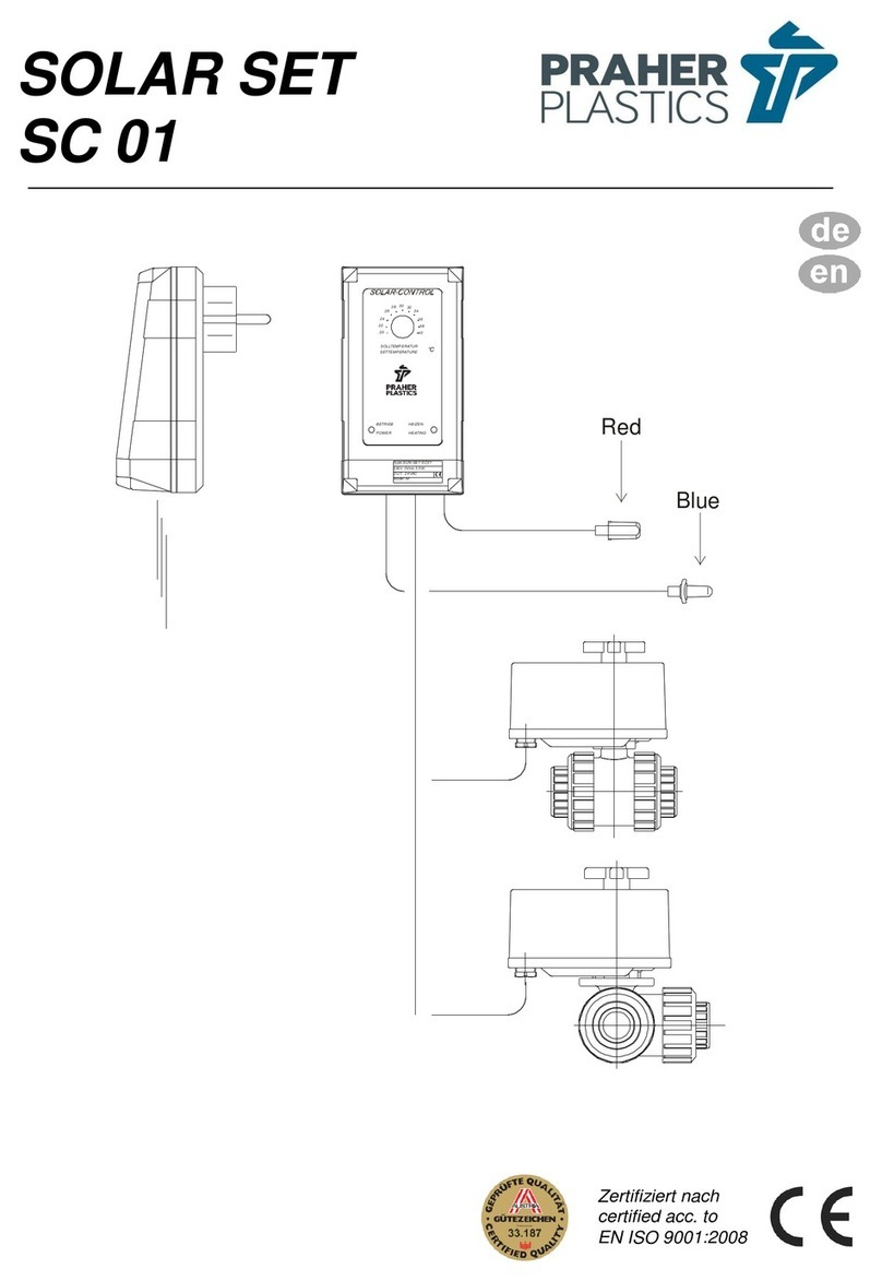 Praher Plastics SC 01 manual