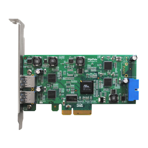 HighPoint RocketU 1142A User manual