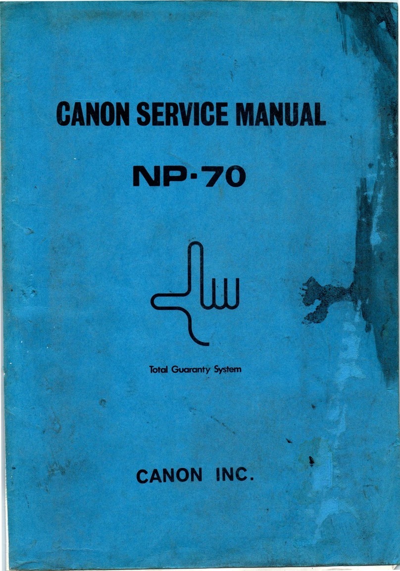 Canon NP-70 User manual