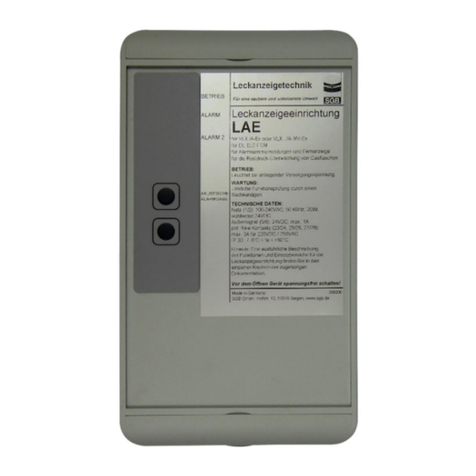 SGB LAE VLX A-Ex Series Operator's manual