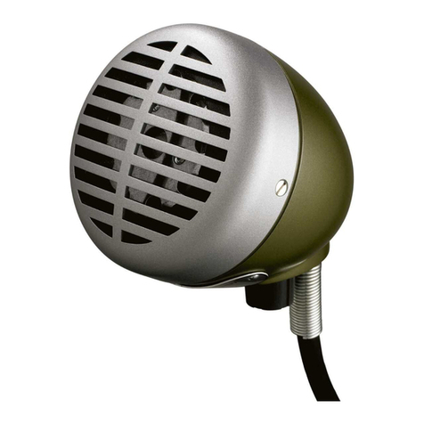 Shure 520DX User manual