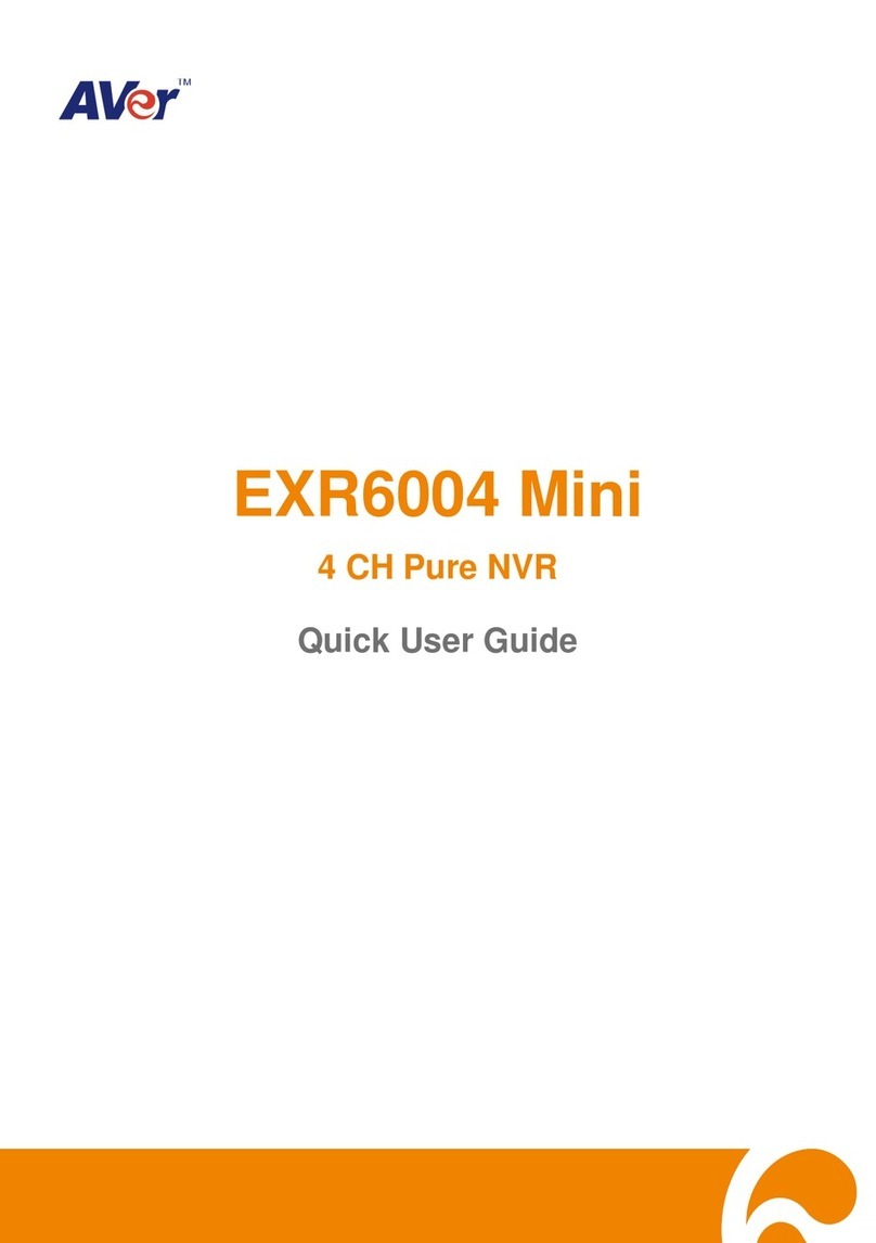 AVer EXR6004 Mini Instruction manual