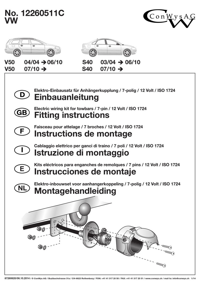 ConWys AG 12260511C User manual