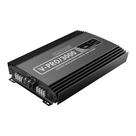 Monacor Carpower V-Pro/3000 User manual