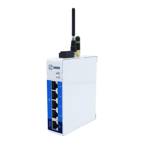 Ixon IXrouter3 IX2400 installation manual