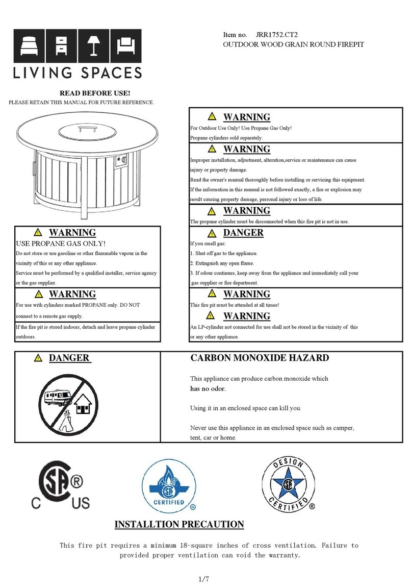 Living Spaces JRR1752.CT2 User manual Living Spaces JRR1752.CT2 User manual