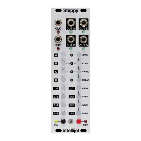 Intellijel Steppy 3U manual