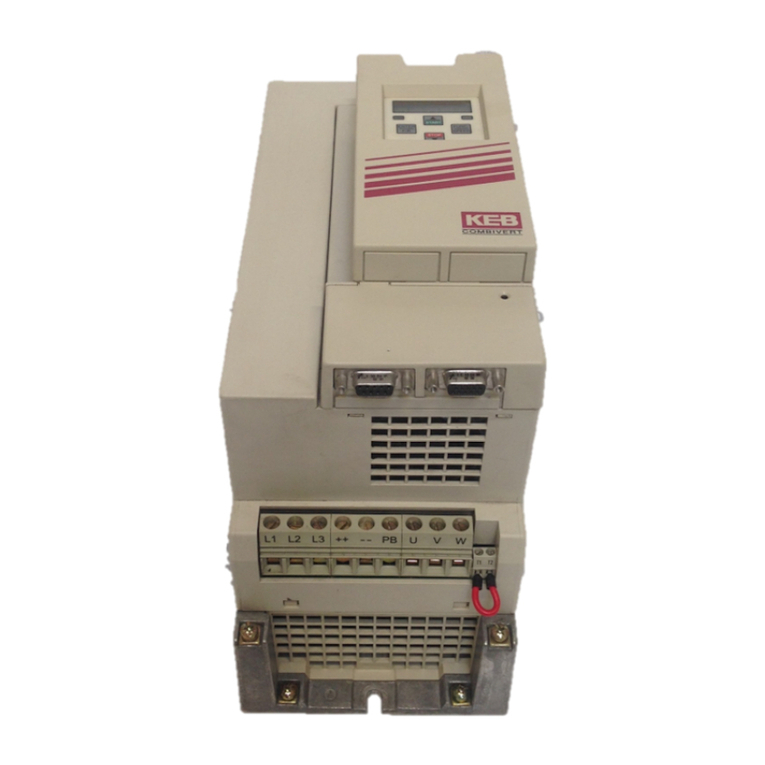 KEBCO COMBIVERT F5 Instructions for use