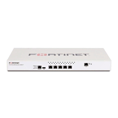 Fortinet FortiVoice Gateway GT01 Quick reference guide