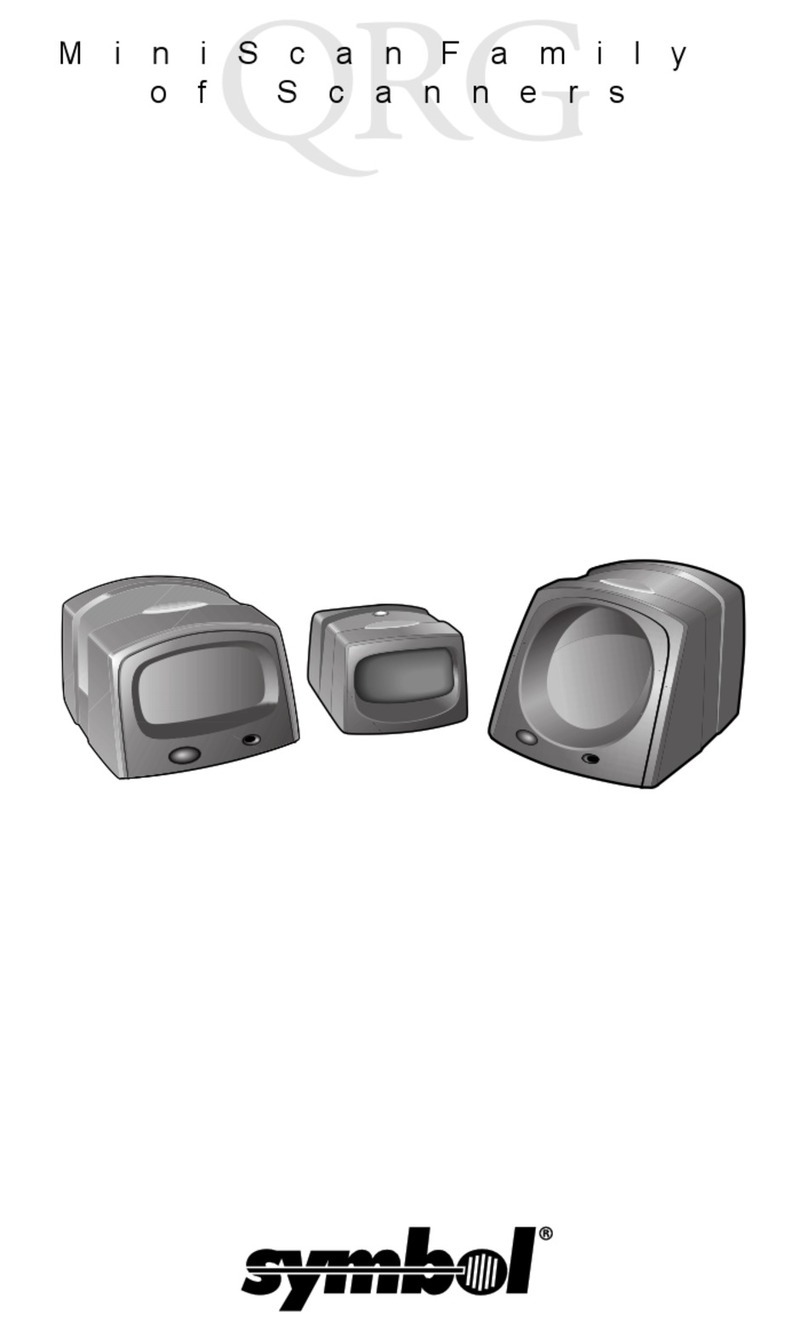 Symbol MiniScan Series User manual Symbol MiniScan Series User manual